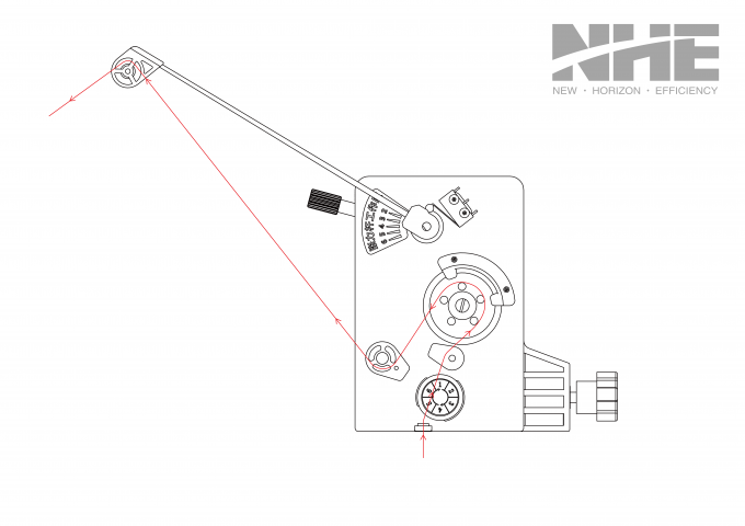 Serie magnetica di MTC del tenditore sulla bobinatrice per i motori facenti un passo di PM/bobine