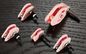 Pink Caged Ceramic Pulley , Precision Coil Winding Tensioner Accessories