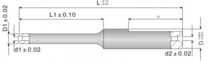 Il carburo di tungsteno solido dota l'ugello d'un polverizzatore della bobina di bobina del carburo di tungsteno 4
